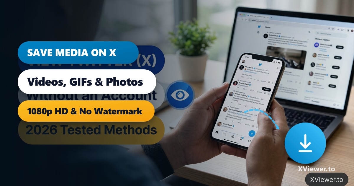 How to Save Videos, GIFs and Photos from X (Twitter)
