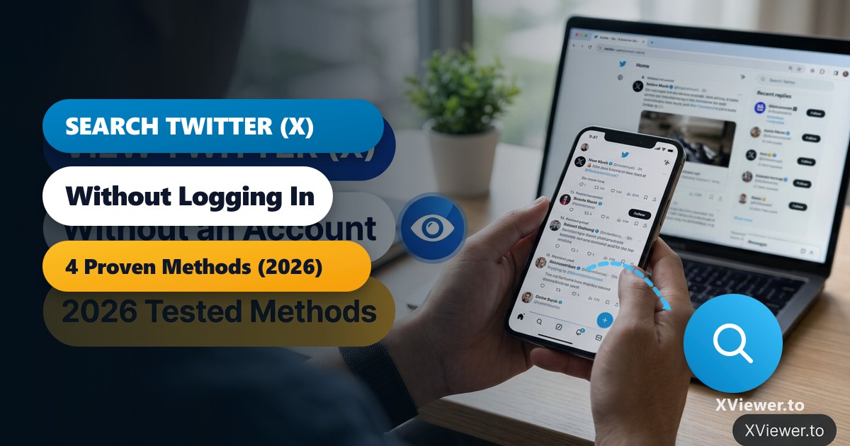 How to Search Twitter (X) Without an Account (4 Ways)